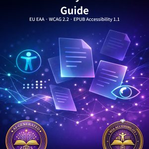 Digital Publishing Accessibility Standard Guide (EN)