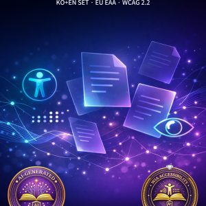 WIA Digital Publishing Accessibility Standard Guide (세트/SET)