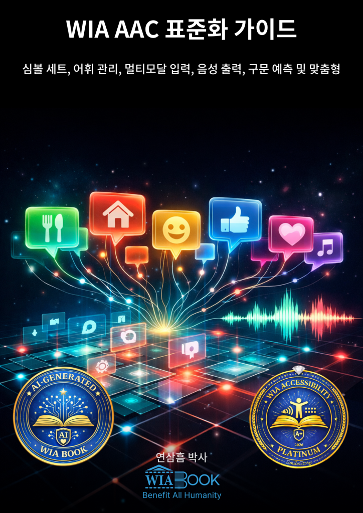 WIA AAC 의사소통 표준 가이드 (KO) 표지