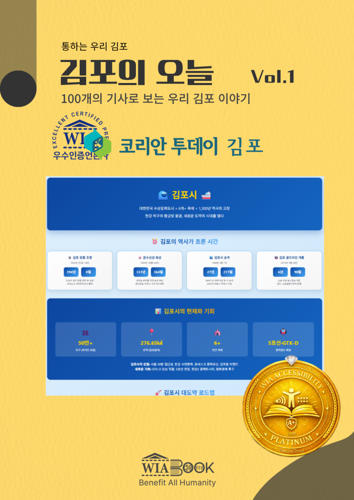 김포의 오늘 Vol.1 표지