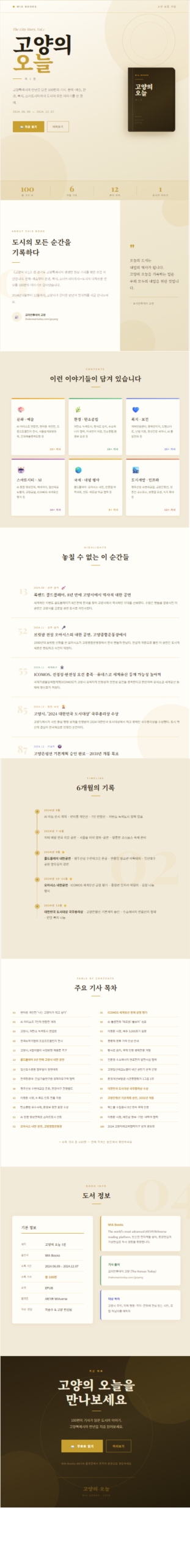 고양의 오늘Vol.1 상세