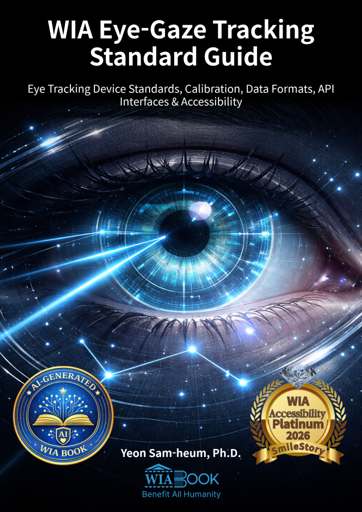 WIA Eye Gaze Tracking Standard (세트/SET) 표지