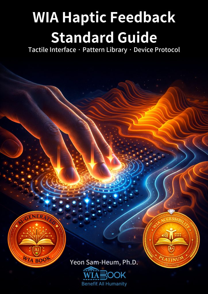 WIA Haptic Feedback Standard Guide (EN) 표지