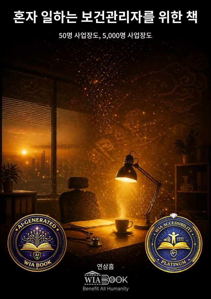 혼자 일하는 보건관리자를 위한 책 표지