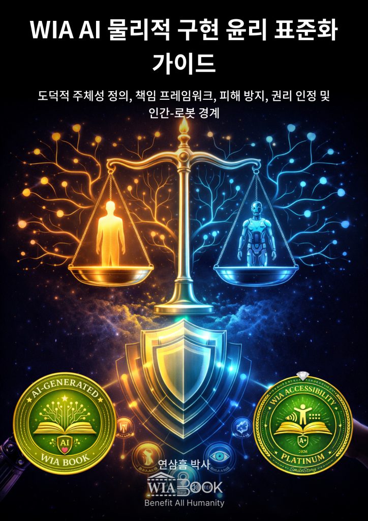 WIA AI 물리적 구현 윤리 표준화 가이드 (KO) 표지