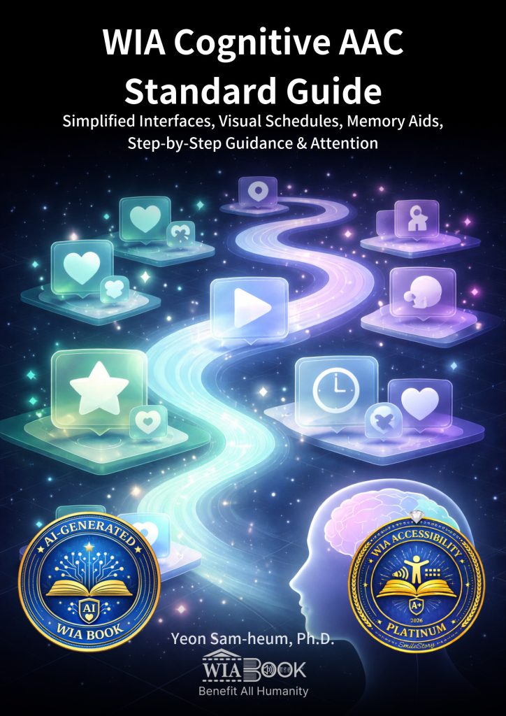 WIA Cognitive AAC Standard Guide (EN) (WIABOOK) 표지