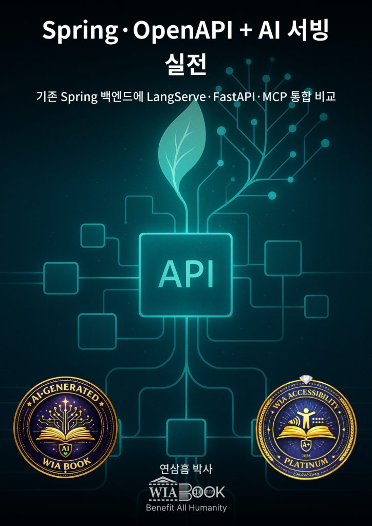 Spring·OpenAPI + AI 서빙 실전 표지