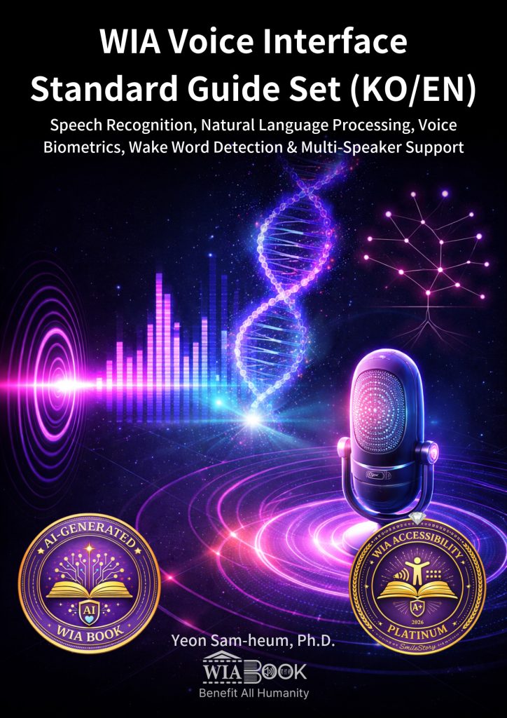 WIA Voice Interface Standard Guide Set (KO/EN) 표지
