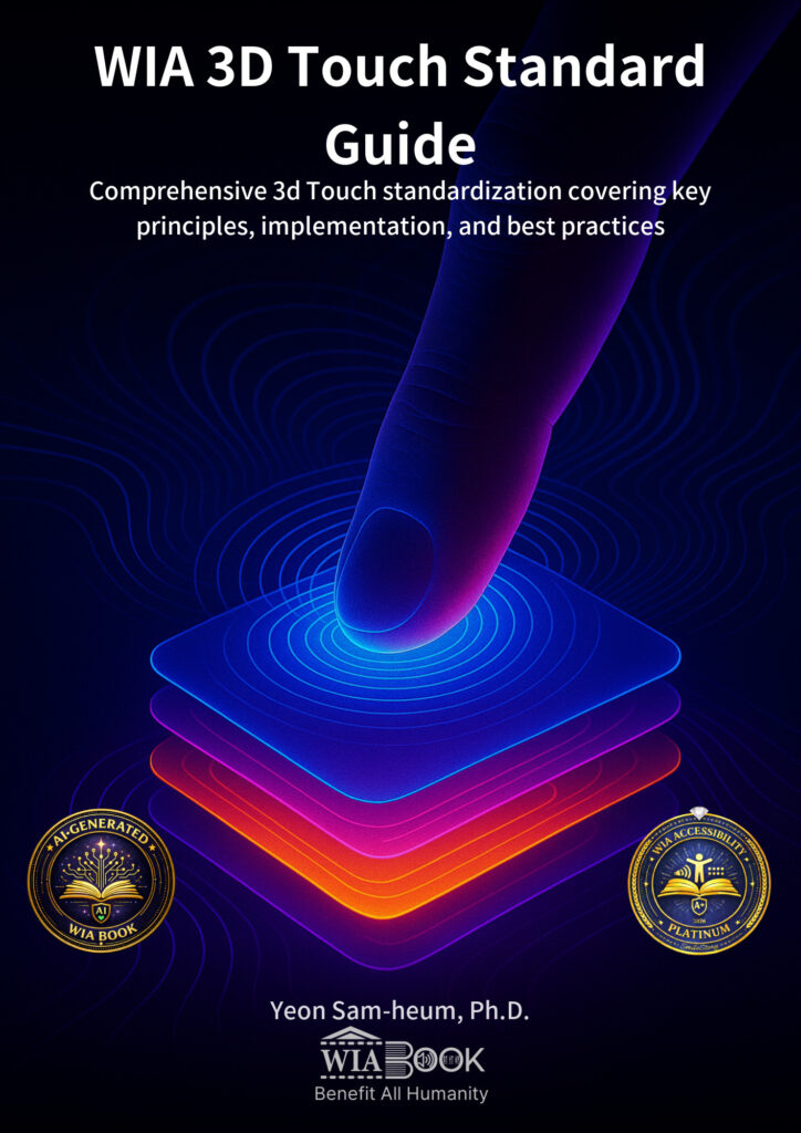 WIA 3D Touch Standard Guide (EN) 표지