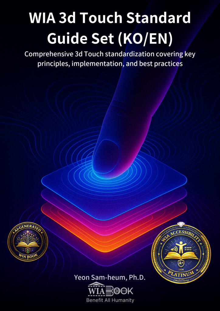 WIA 3d Touch Standard Guide Set (KO/EN) 표지