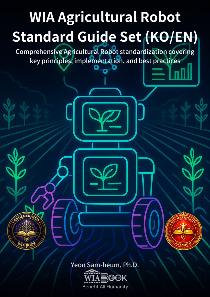 WIA Agricultural Robot Standard Guide Set (KO/EN) 표지