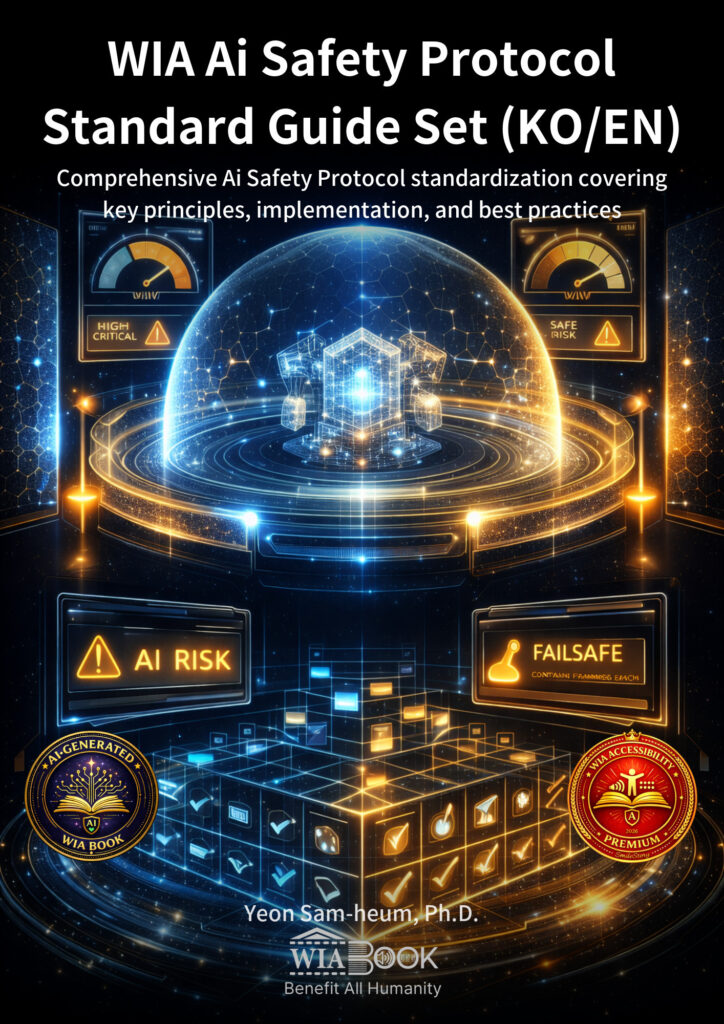 WIA Ai Safety Protocol Standard Guide Set (KO/EN) 표지
