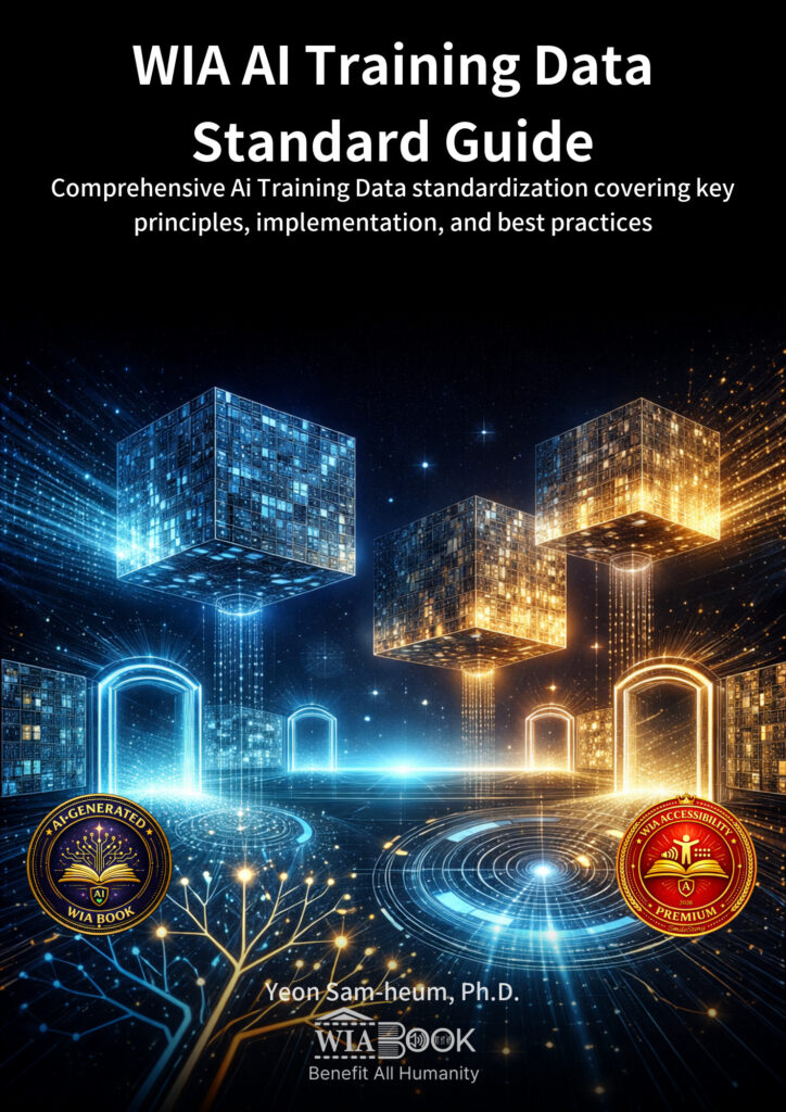 WIA AI Training Data Standard Guide (EN) 표지