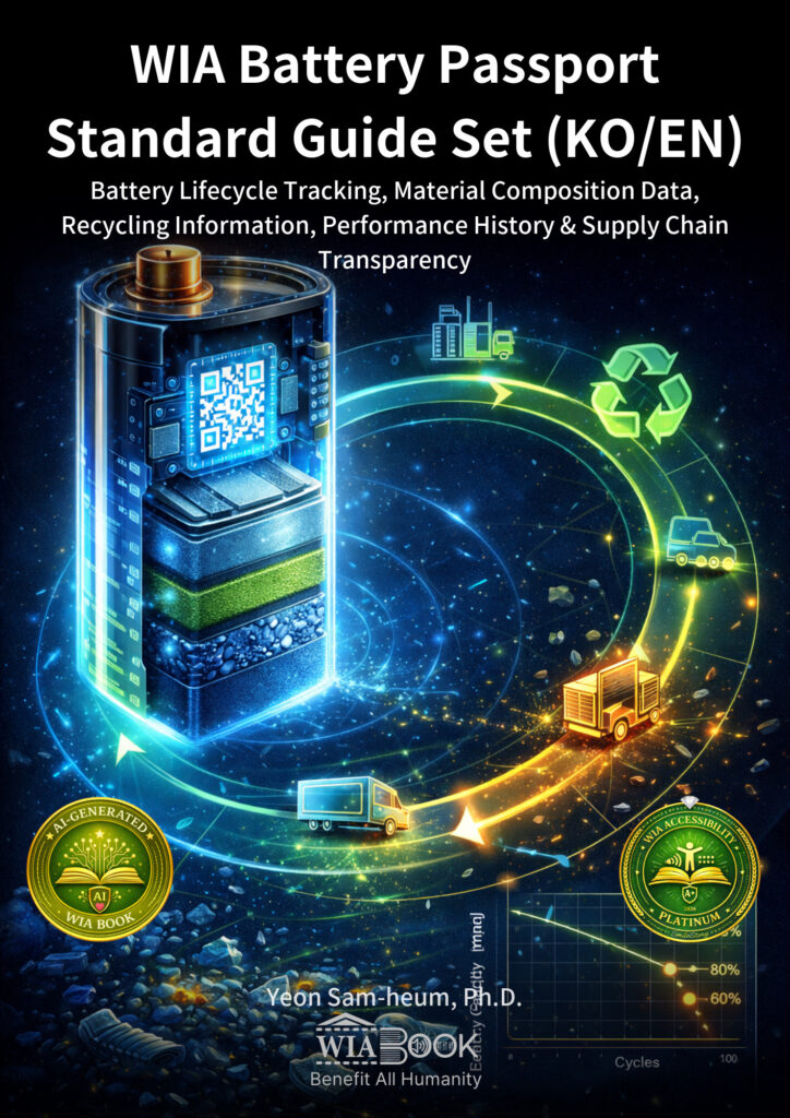 WIA Battery Passport Standard Guide Set (KO/EN) 표지