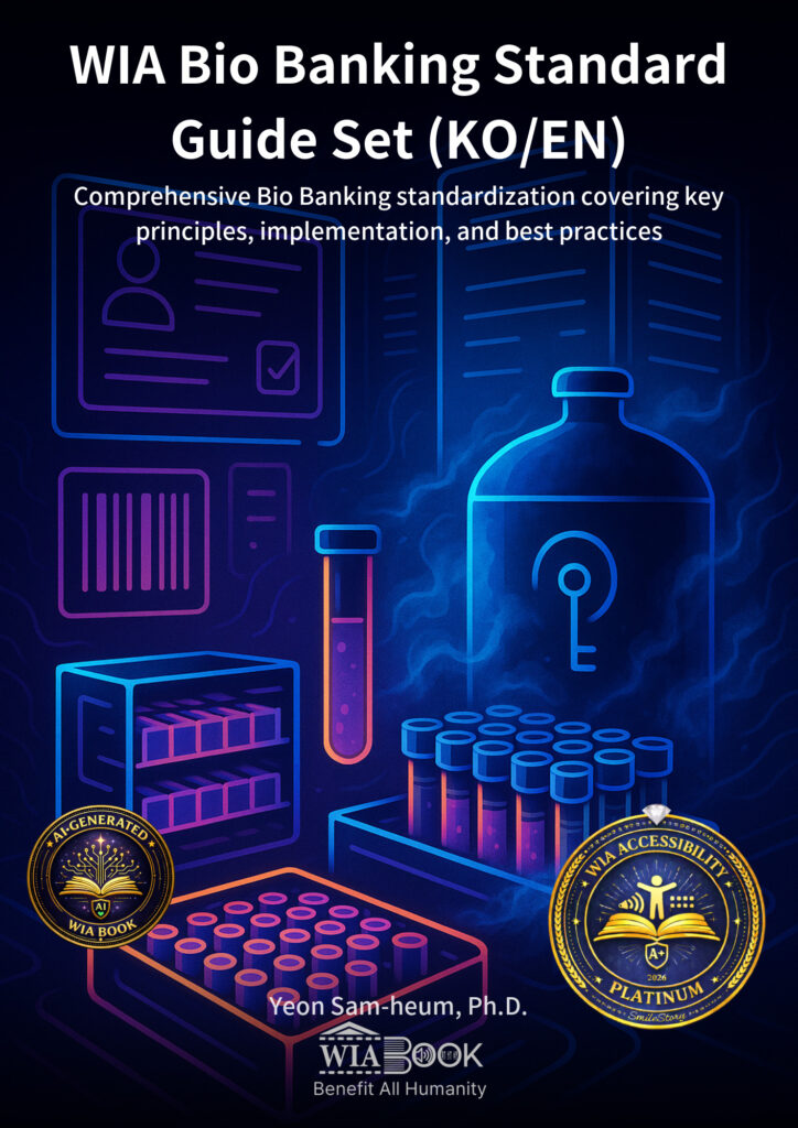 WIA Bio Banking Standard Guide Set (KO/EN) 표지