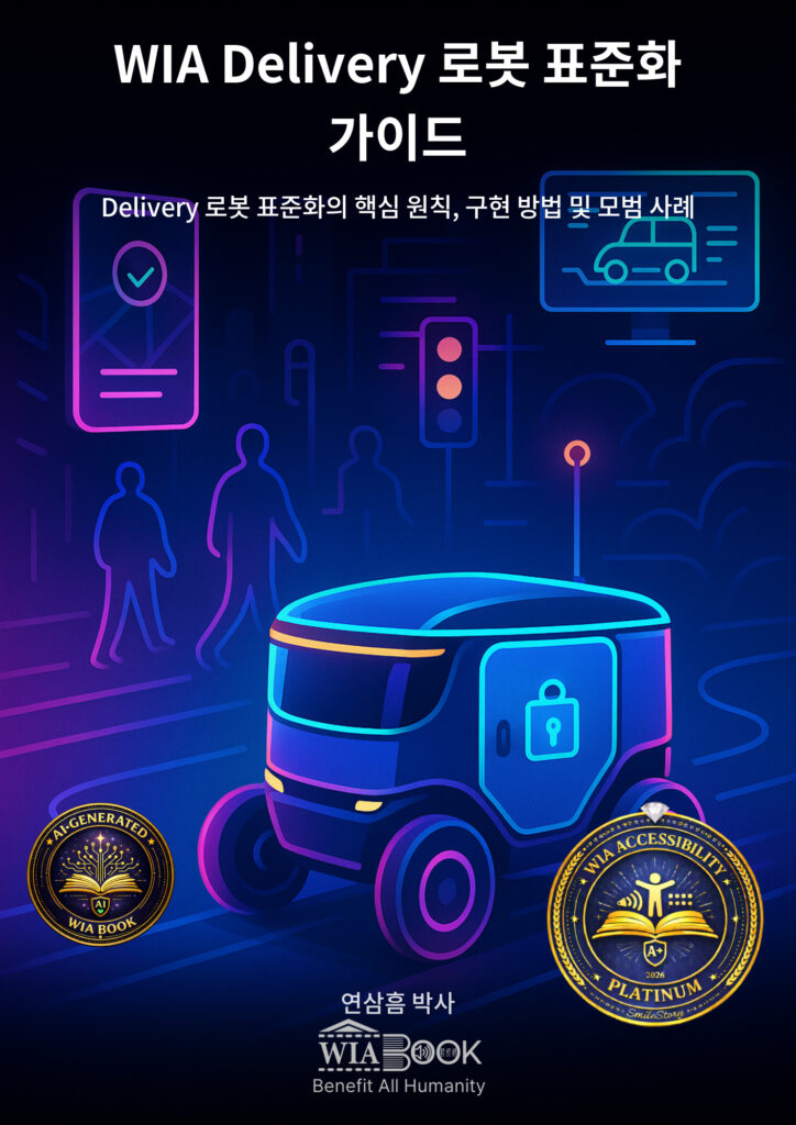 WIA 배송 로봇 표준화 가이드 (KO) 표지