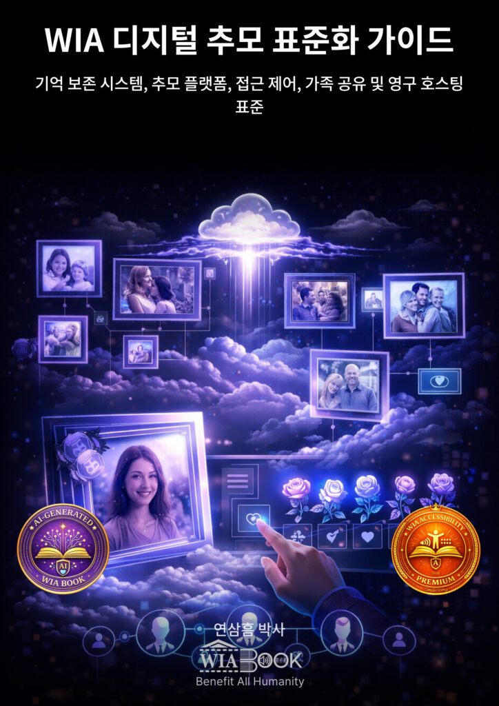 WIA 디지털 추모 표준화 가이드 (KO) 표지
