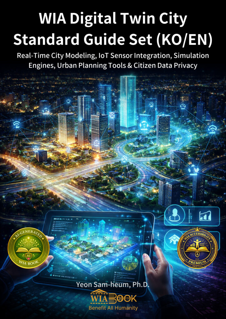 WIA Digital Twin City Standard Guide Set (KO/EN) 표지