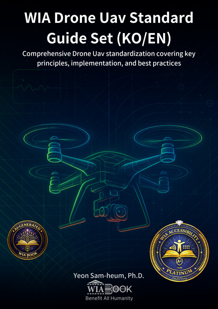 WIA Drone Uav Standard Guide Set (KO/EN) 표지