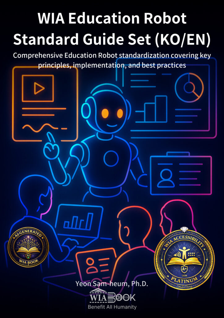 WIA Education Robot Standard Guide Set (KO/EN) 표지