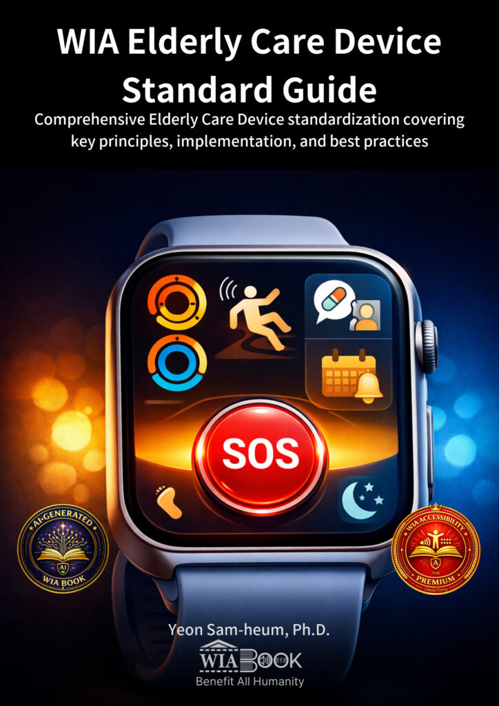 WIA Elderly Care Device Standard Guide (EN) 표지