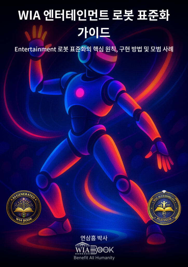 WIA 엔터테인먼트 로봇 표준화 가이드 (KO) 표지