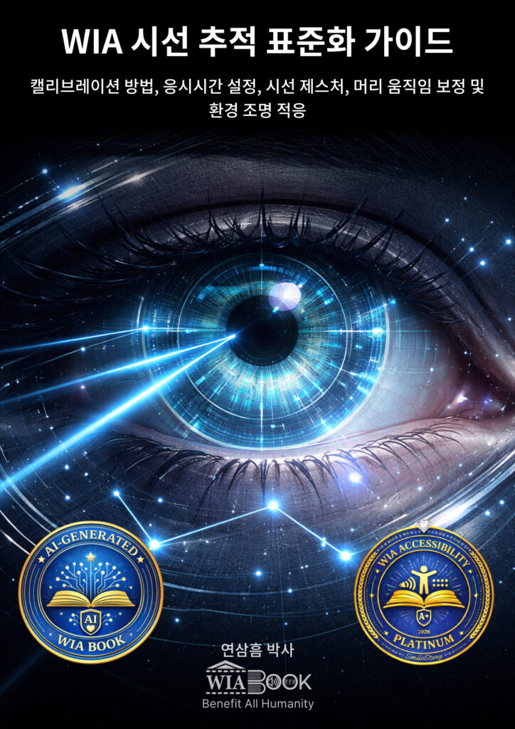 WIA 시선 추적 표준화 가이드 (KO) (PDF) 표지