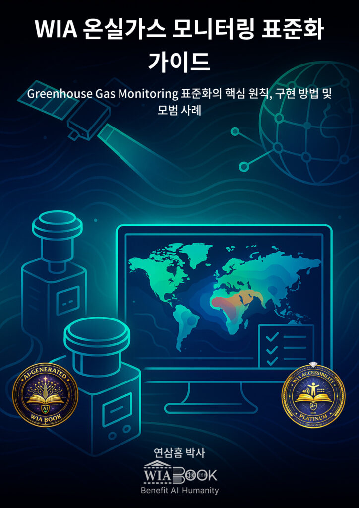 WIA 온실가스 모니터링 표준화 가이드 (KO) 표지