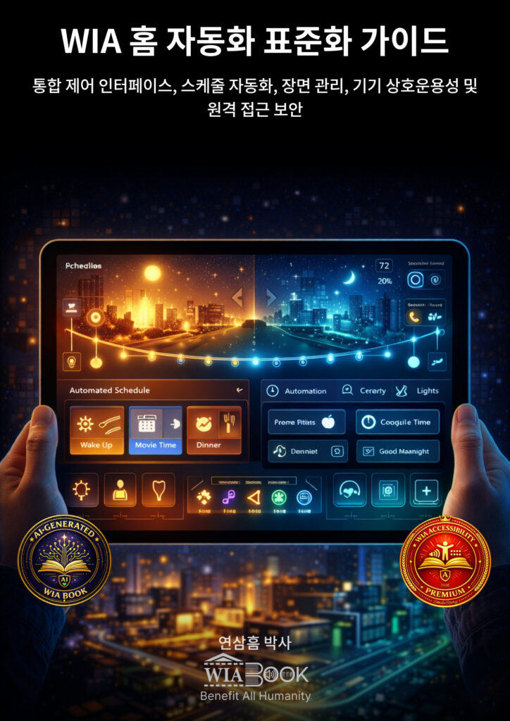 WIA 홈 자동화 표준화 가이드 (KO) 표지