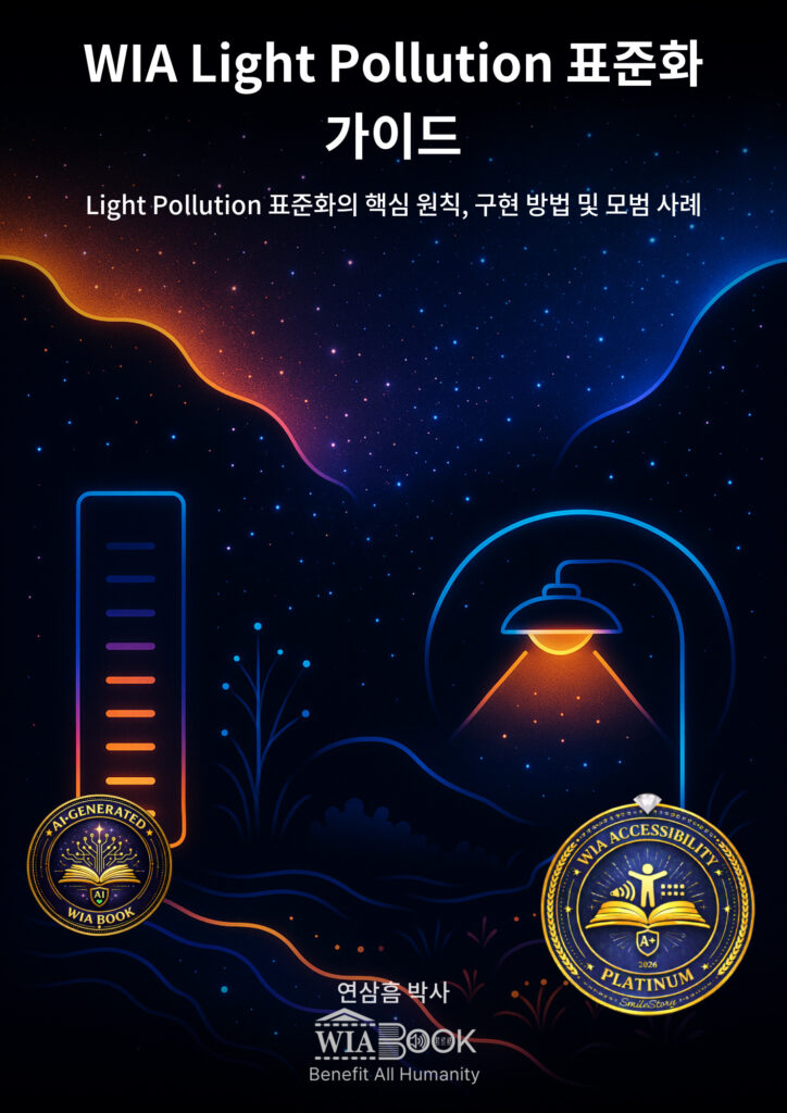 WIA 빛 공해 표준화 가이드 (KO) 표지