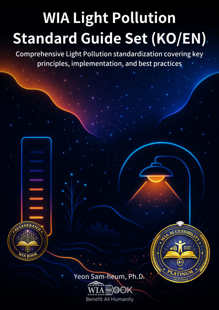 WIA Light Pollution Standard Guide Set (KO/EN) 표지