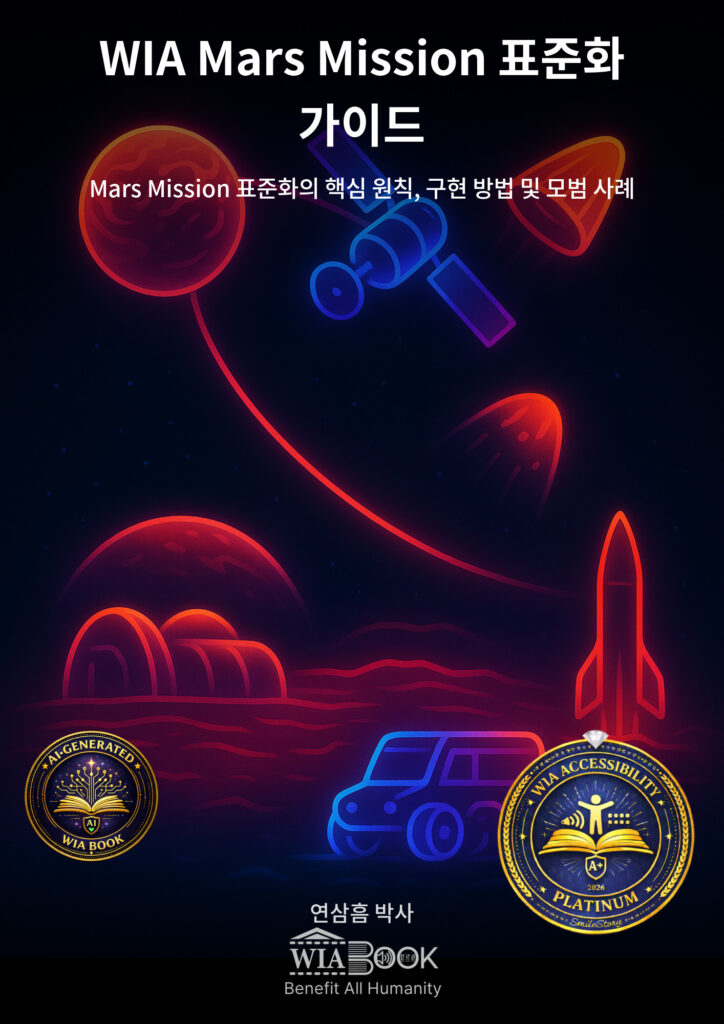 WIA 화성 탐사 표준화 가이드 (KO) 표지