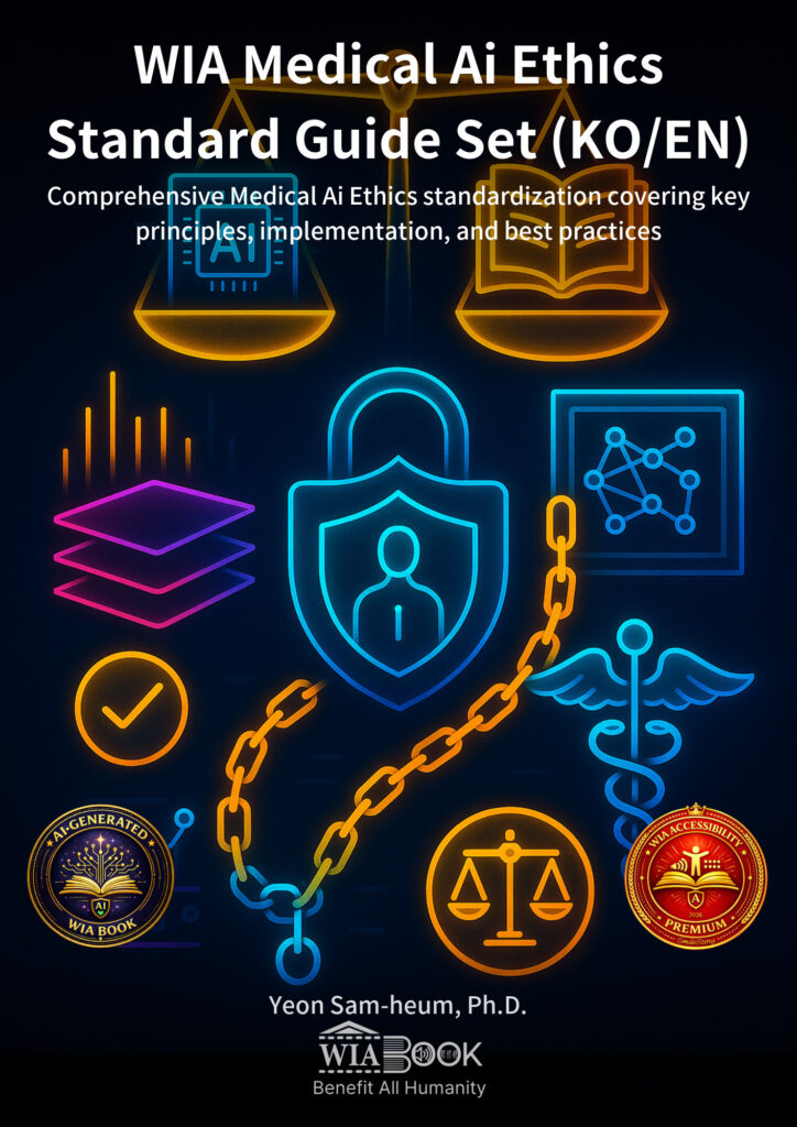 WIA Medical Ai Ethics Standard Guide Set (KO/EN) 표지