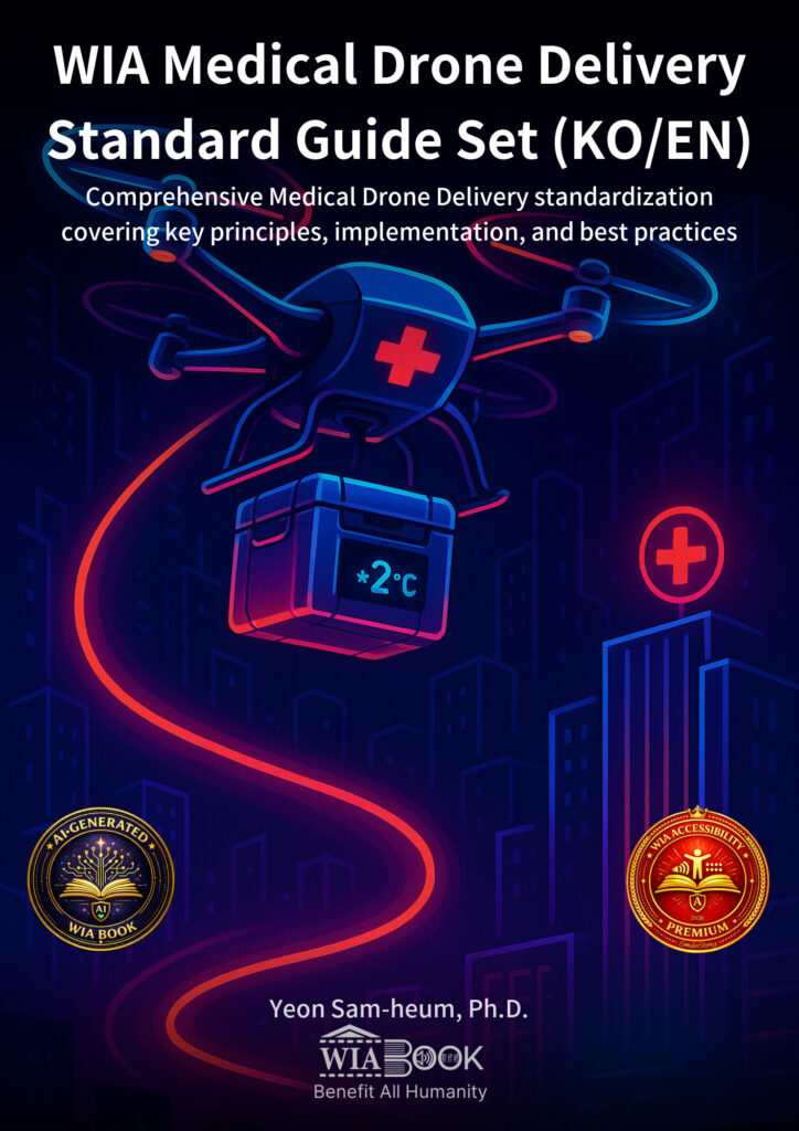 WIA Medical Drone Delivery Standard Guide Set (KO/EN) 표지