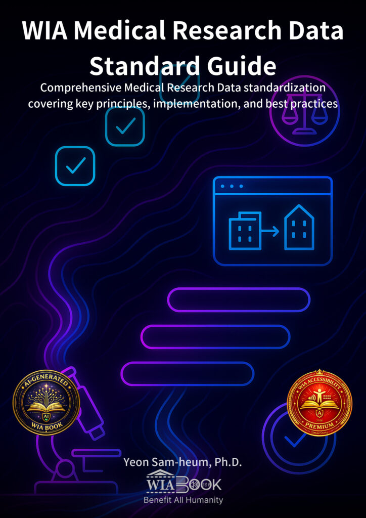 WIA Medical Research Data Standard Guide (EN) 표지