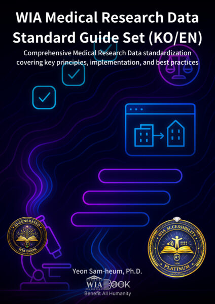 WIA Medical Research Data Standard Guide Set (KO/EN)
