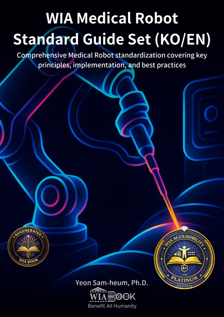 WIA Medical Robot Standard Guide Set (KO/EN) 표지