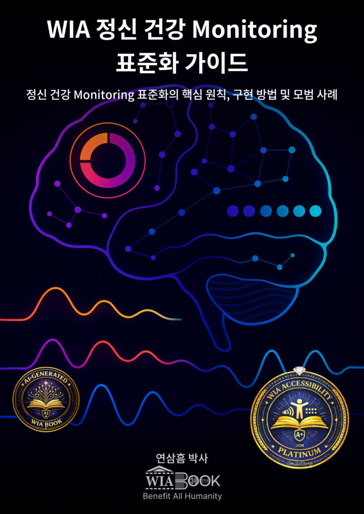 WIA 정신건강 모니터링 표준화 가이드 (KO) 표지