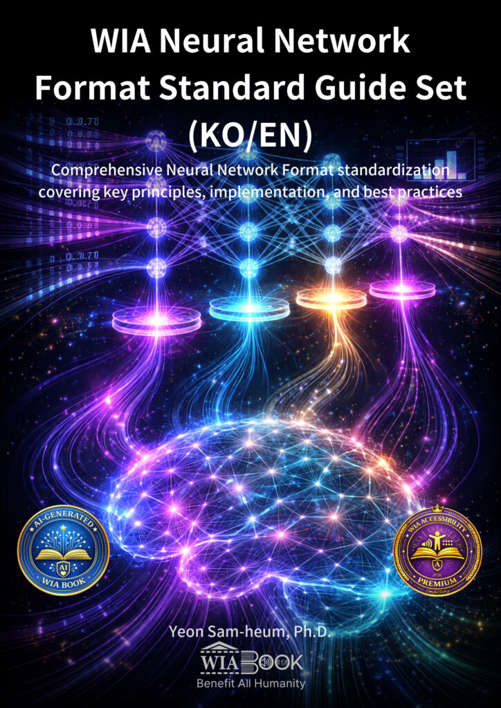 WIA Neural Network Format Standard Guide Set (KO/EN) 표지