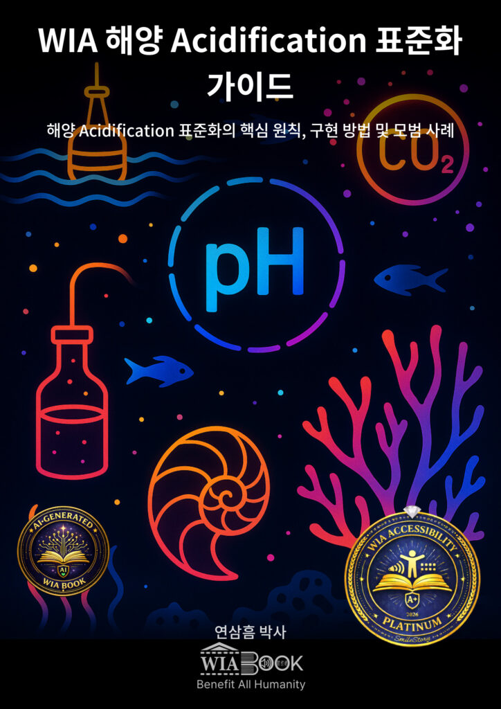 WIA 해양 산성화 대응 표준화 가이드 (KO) 표지