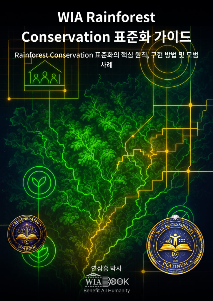 WIA 열대우림 보존 표준화 가이드 (KO) 표지