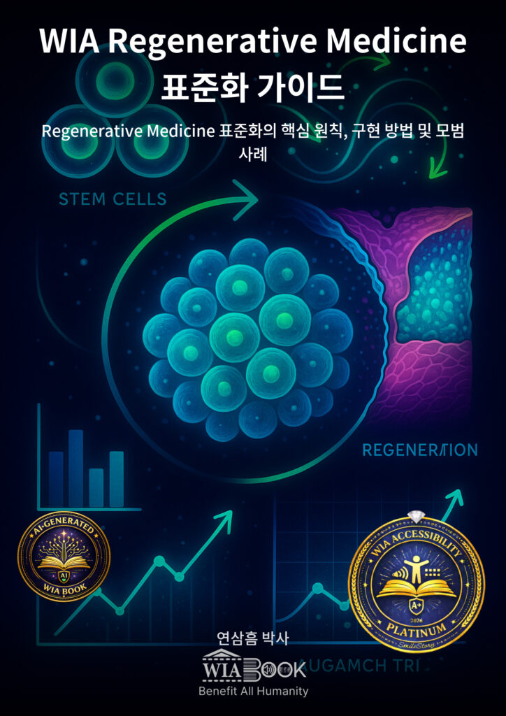 WIA 재생의료 표준화 가이드 (KO) 표지