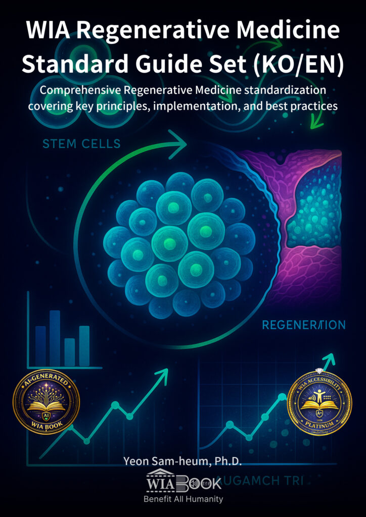WIA Regenerative Medicine Standard Guide Set (KO/EN) 표지