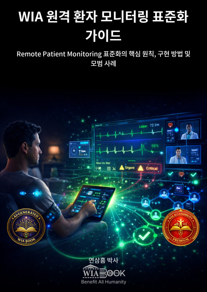 WIA 원격 환자 모니터링 표준화 가이드 (KO) 표지