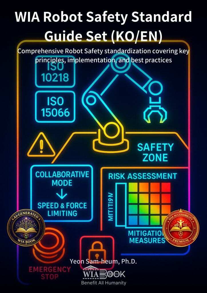 WIA Robot Safety Standard Guide Set (KO/EN) 표지