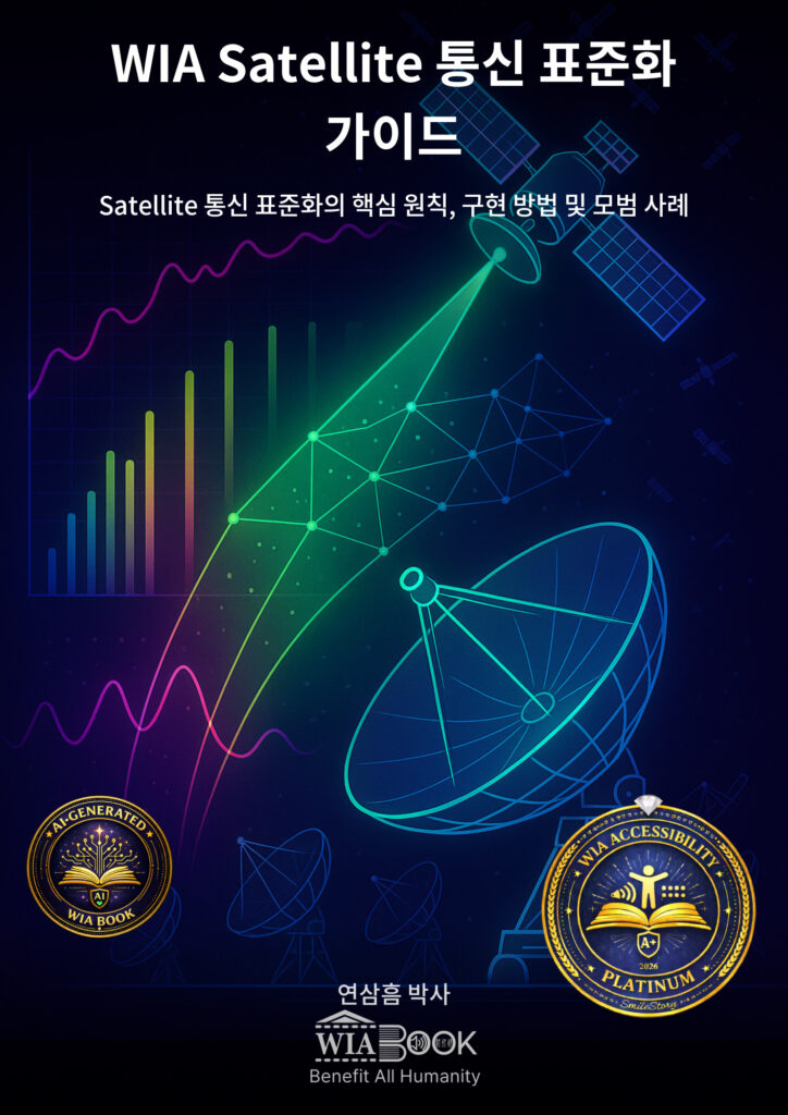 WIA 위성 통신 표준화 가이드 (KO) 표지