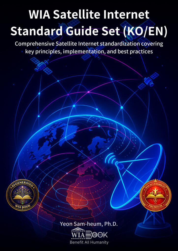 WIA Satellite Internet Standard Guide Set (KO/EN) 표지