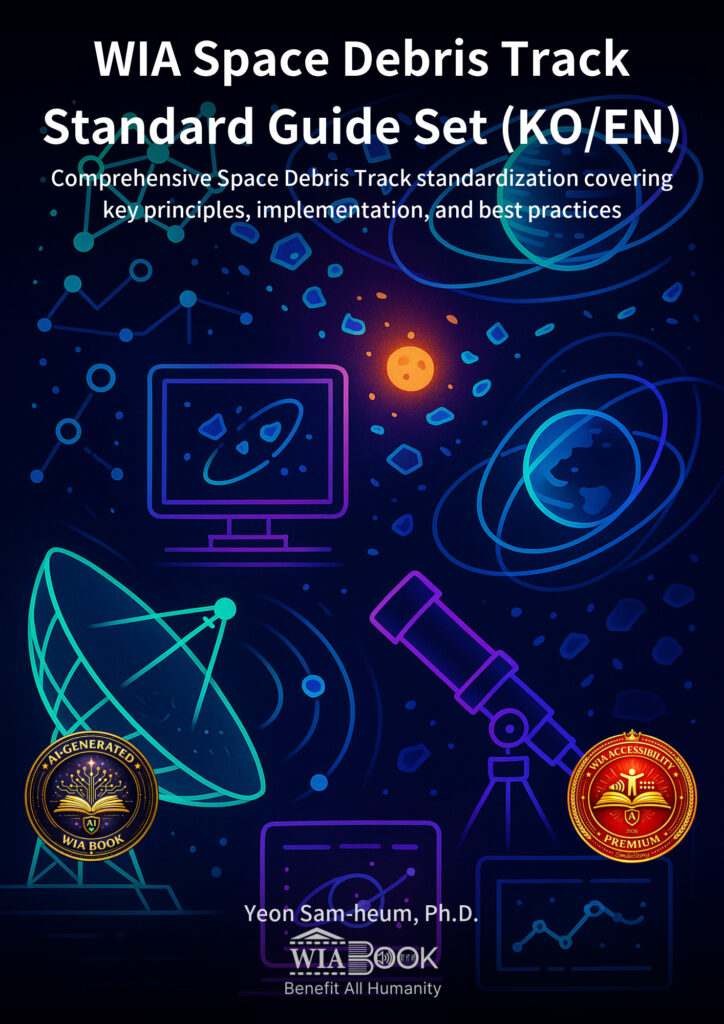 WIA Space Debris Track Standard Guide Set (KO/EN) 표지