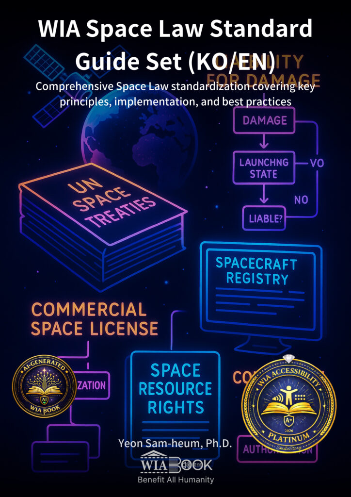 WIA Space Law Standard Guide Set (KO/EN) 표지