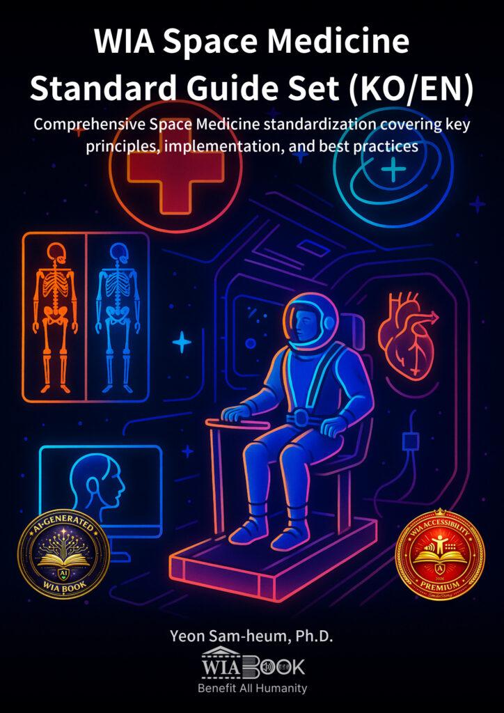 WIA Space Medicine Standard Guide Set (KO/EN) 표지
